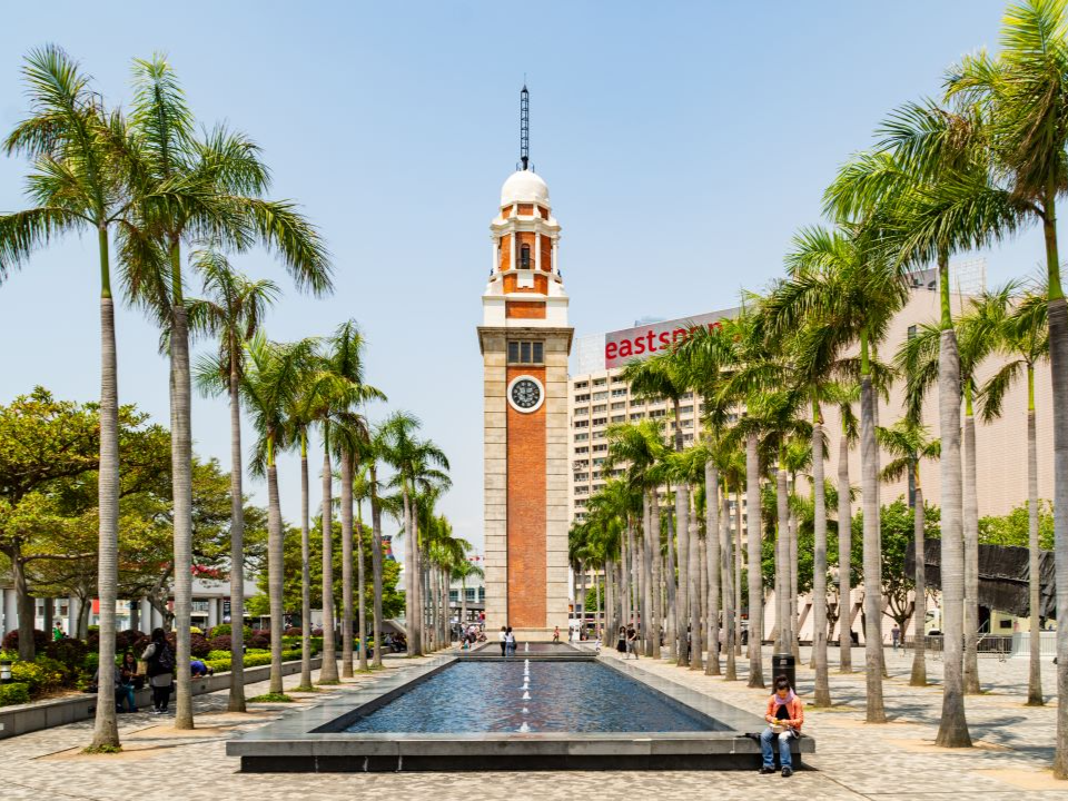 The Clock Tower in TST during the day