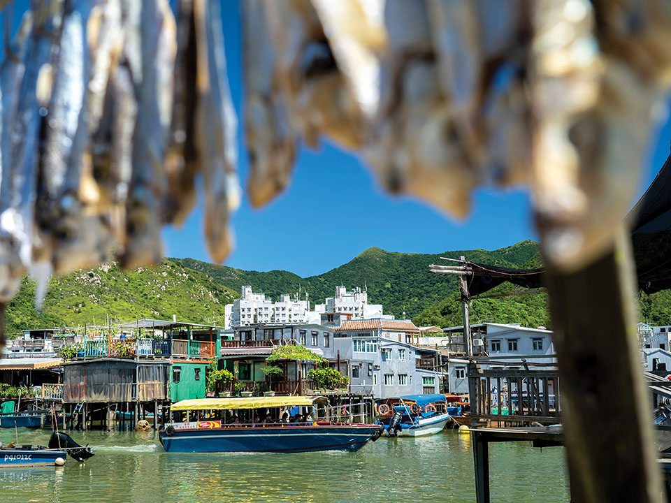 Tai O is famous for the Tanka boatmen’s fishing shacks