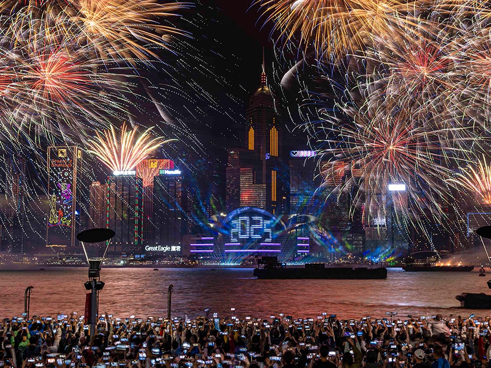 Hong Kong New Year Countdown Celebrations